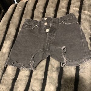 #214 BDG Black Jean Shorts